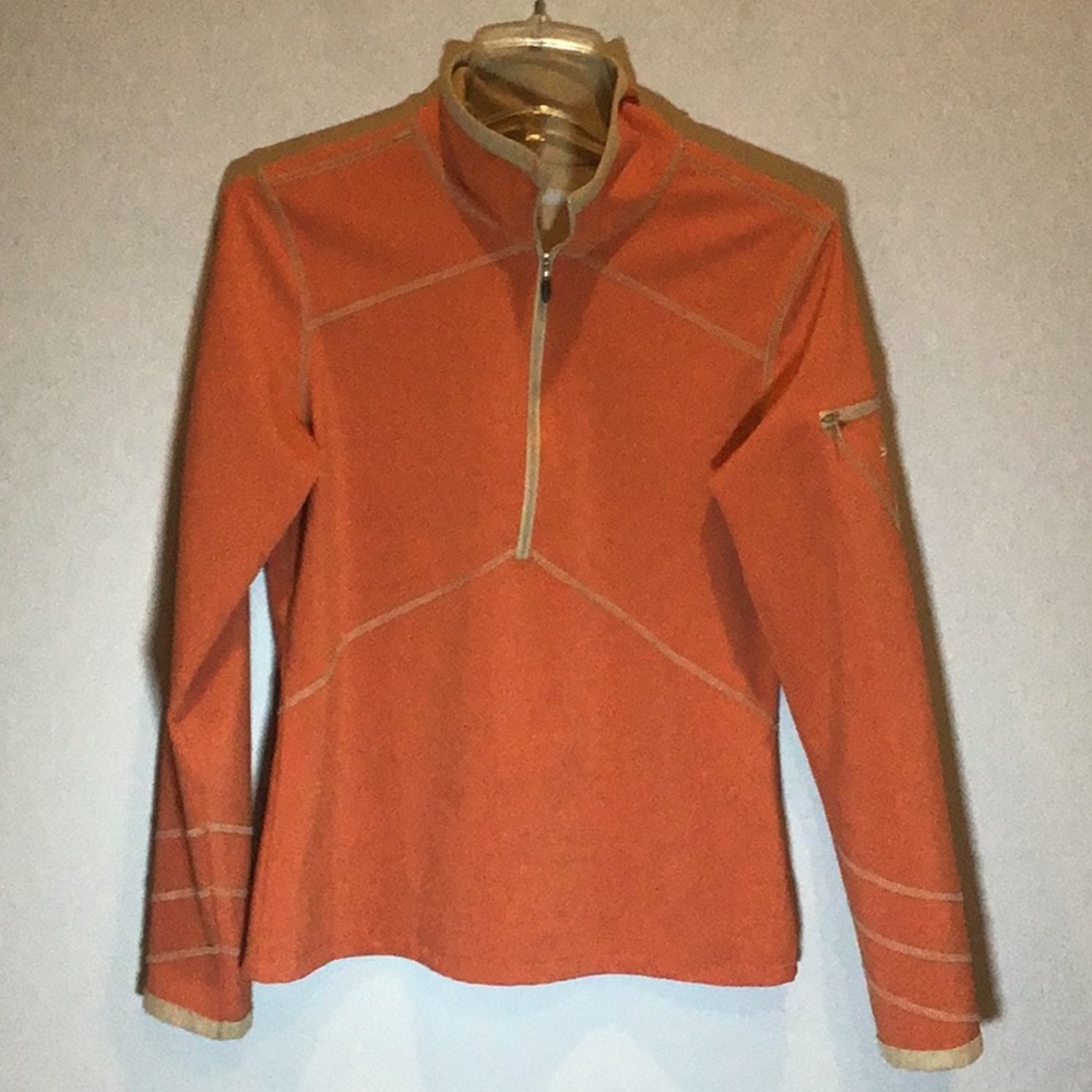 Athleta pull over 1/4 zip jacket